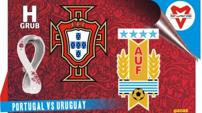 Prediksi Portugal vs Uruguay, Grup G Piala Dunia 29 November 2022