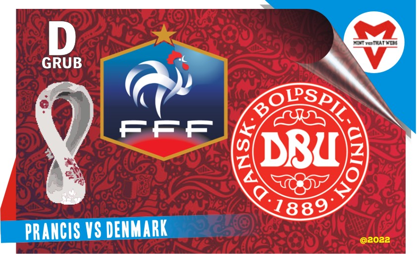 Prediksi Prancis vs Denmark, Grup D Piala Dunia 26 November 2022