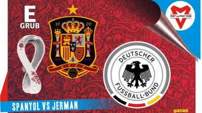 Prediksi Spanyol vs Jerman, Grup E Piala Dunia 28 November 2022