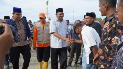 Kunker di Gebang, Plt Bupati Langkat Ajak Kades Jalankan Program Beasiswa