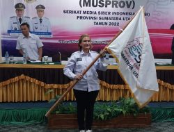 Erris Napitupulu Terpilih Aklamasi jadi Ketua SMSI Sumut 2022-2027