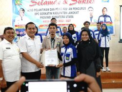 GERKATIN Langkat Dilantik, Pemkab Langkat Selalu Hadir Berikan Perhatian