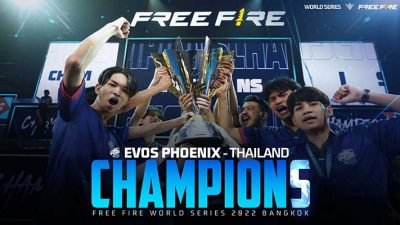 Evos Phoenix Juara Free Fire World Series (FFWS) 2022