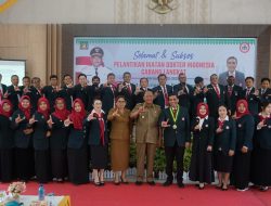 IDI Cabang Langkat Dilantik, Afandin Ingin Bersinergi Membangun Pelayanan Kesehatan