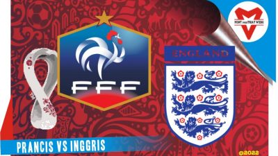 Prediksi Inggris vs Prancis, 11 Desember 2022