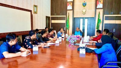 Plt Bupati Dan Cipayung Plus Bertemu, Bahas Kemajuan Langkat 