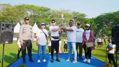 Jalan Sehat Bersama BUMN Diikuti 2000 Masyarakat Langkat