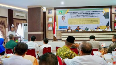 Musrenbang RKPD 2024, Ondim: Langkat Belum Masuk Skala Prioritas Pembangunan Nasional