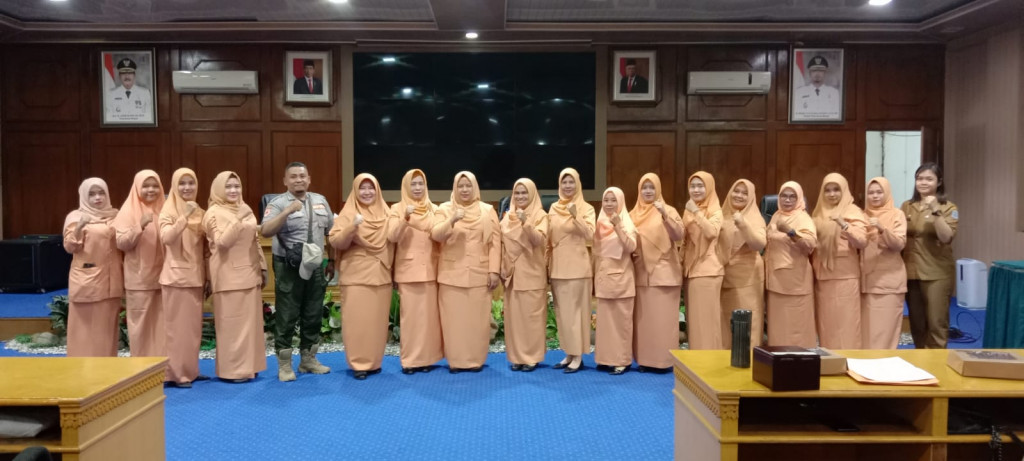Anggota DWP Diberi Materi Pencegahan Kebakaran Oleh BPBD Binjai