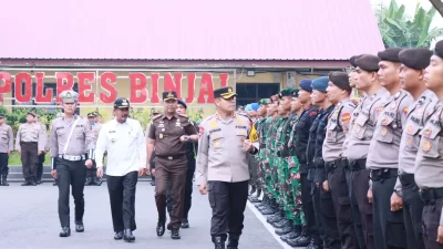 Apel Gelar Pasukan Ops Keselamatan Toba 2023, Upaya Tingkatkan Disiplin Lalu Lintas
