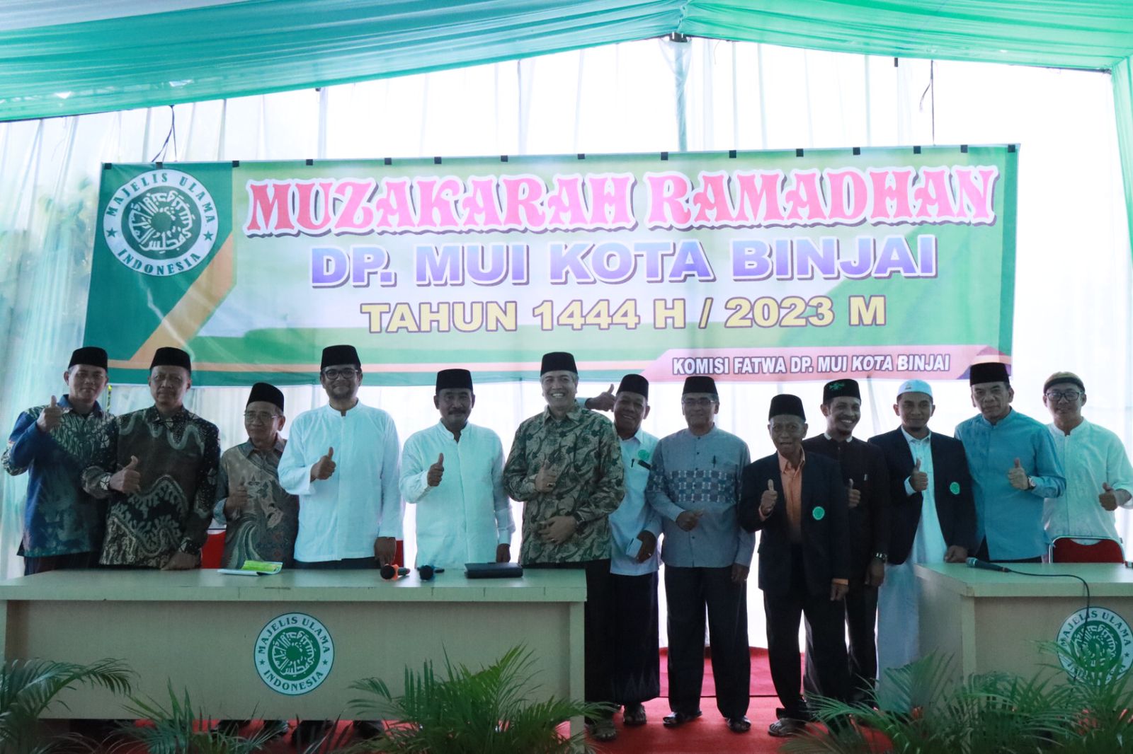 Hadiri Muzakarah Ramadan, Wali Kota Binjai: Mari Perbanyak Amal dan Kebaikan