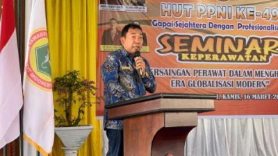 Peringatan HUT PPNI, Kadis Kesehatan Binjai Ingatkan Pentingnya Perawat Mengikuti Perkembangan Zaman