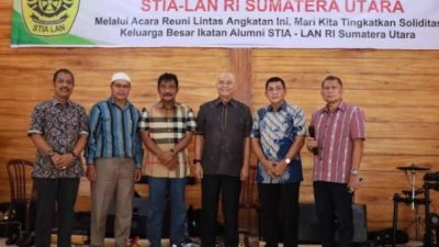 Reuni Lintas Angkatan Alumni STIA-LAN RI Sumatera Utara Diharapkan Mampu Tingkatkan Keakraban Sesama Alumni