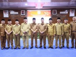 Sekdako Binjai Lantik Tiga Pejabat Administrator di Lingkungan Pemerintah Kota Binjai