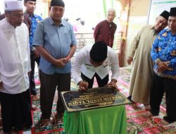 Wali Kota Binjai Resmikan Masjid Ainul Yaqin Di Kelurahan Sumber Karya