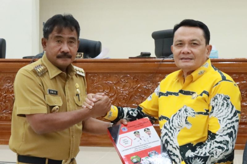 Wali Kota Binjai Sampaikan LKPJ 2022