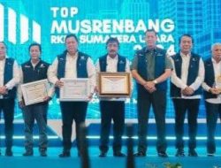 Kota Binjai Terima Penghargaan Pada Musrenbang RKPD Sumut Tahun 2024