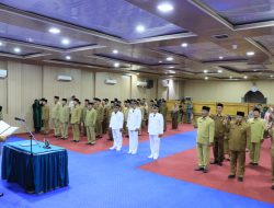 Sekdako Binjai Melantik 43 Pejabat Administrator dan Pengawas