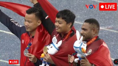 Abdul Hafiz Tambah Pundi Emas Bagi Kontingen Indonesia di Ajang Sea Games 2023