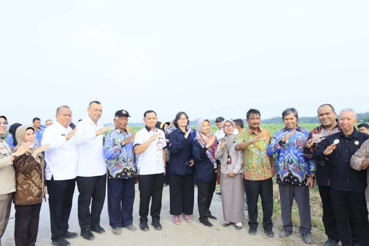 Peninjauan Lokasi Verifikasi dan Usulan Satya Lencana Kehormatan Pembangunan Provinsi Sumatera Utara 2023