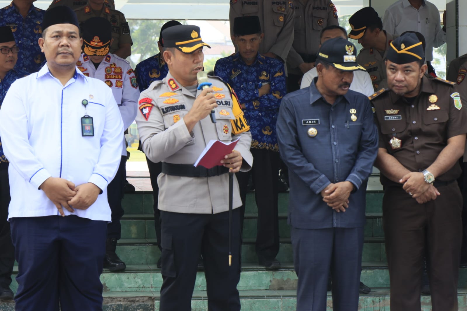 Pemusnahan Barang Bukti Hasil Giat Operasi Cipta Kondisi Jelang Ops Ketupat Toba 2023