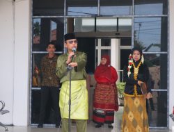 Peringati HUT Binjai ke 151, Dinas Pendidikan Kota Binjai Gelar Upacara Bendera