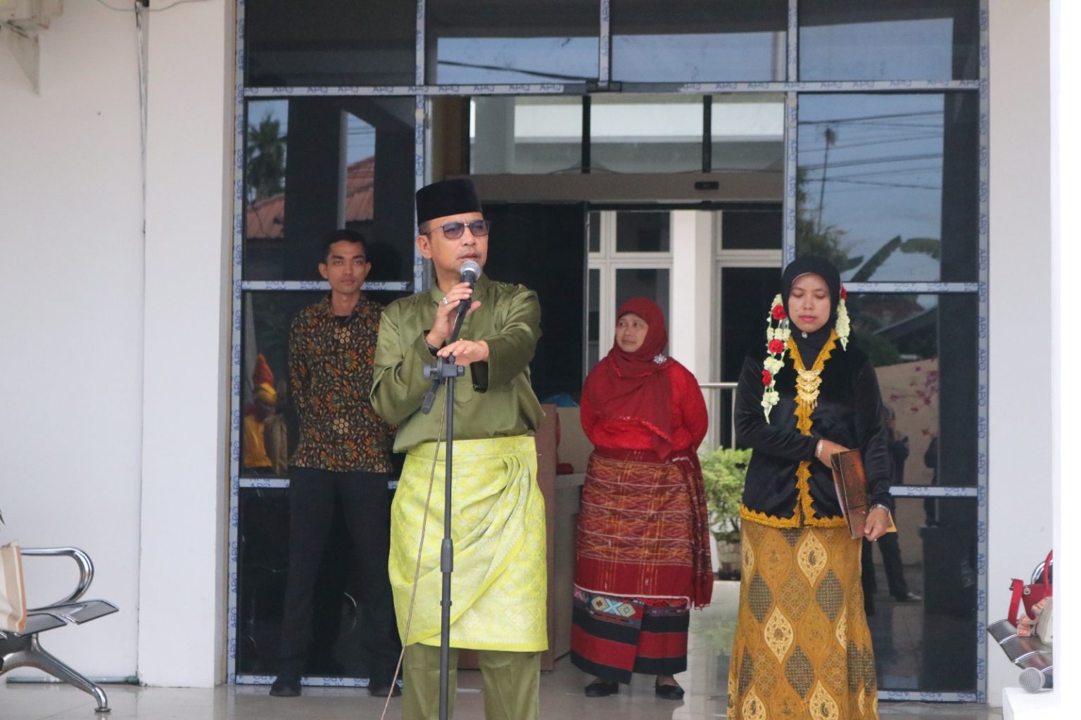 Peringati HUT Binjai ke 151, Dinas Pendidikan Kota Binjai Gelar Upacara Bendera