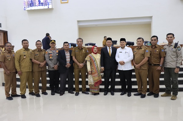 Rapat Paripurna DPRD Kota Binjai Dalam Rangka Pengucapan Sumpah/Janji Pengganti Antar Waktu anggota DPRD Kota Binjai