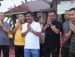 Silaturahmi dan Olahraga Bersama TNI Polri dan Forkopimda Kota Binjai