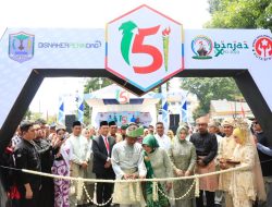 Wali Kota dan Wakil Wali Kota Binjai Buka Pameran UMKM HUT Kota Binjai