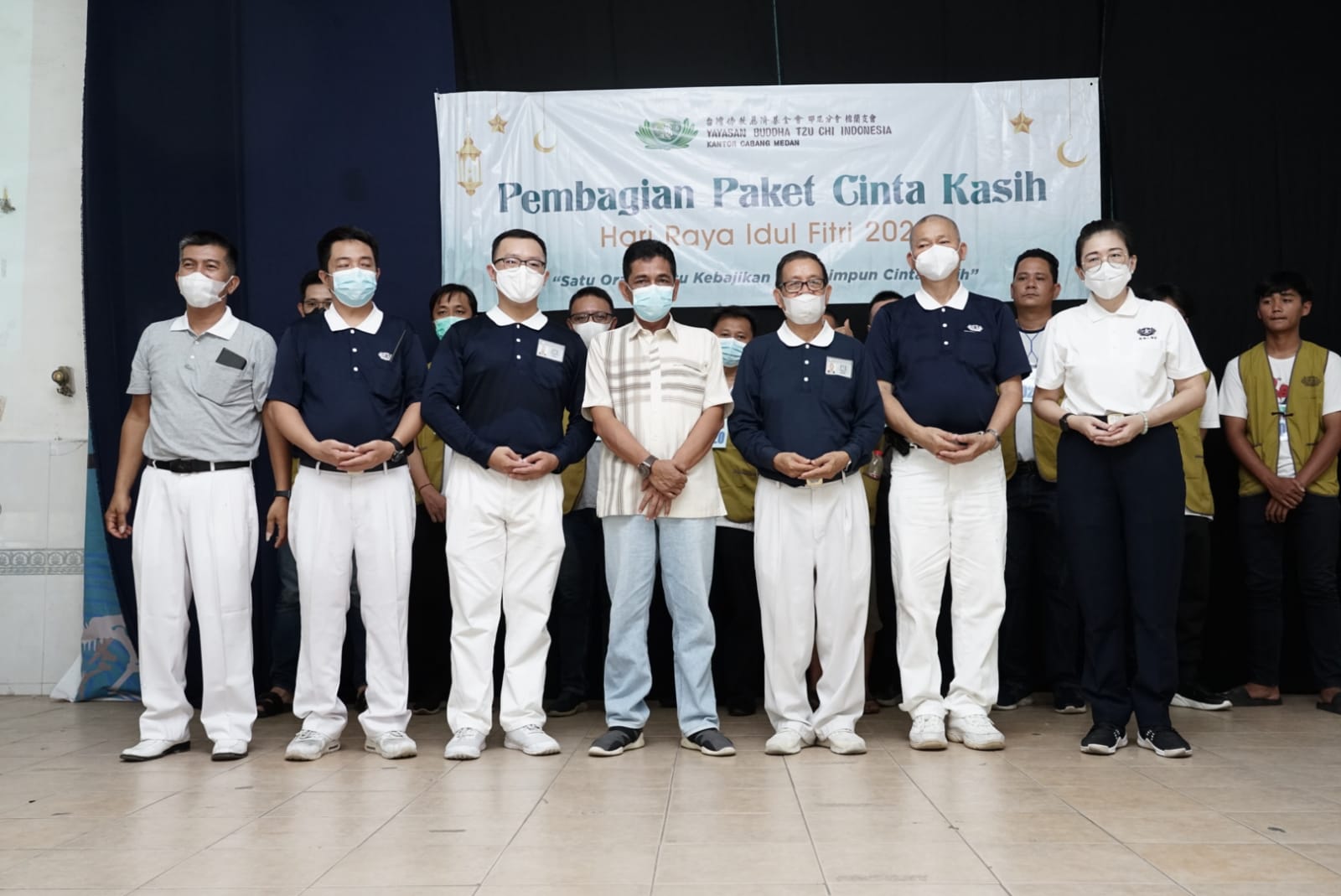 Jelang Idul Fitri Yayasan Tzu Chi Kota Tebing Tinggi Bagikan Paket Sembako Cinta Kasih, Pj. Wali Kota Berikan Apresiasi