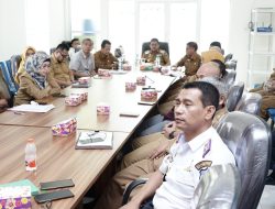 Pj Wali Kota Tebing Tinggi Ikuti Rapat Sosialisasi SPI Secara Virtual