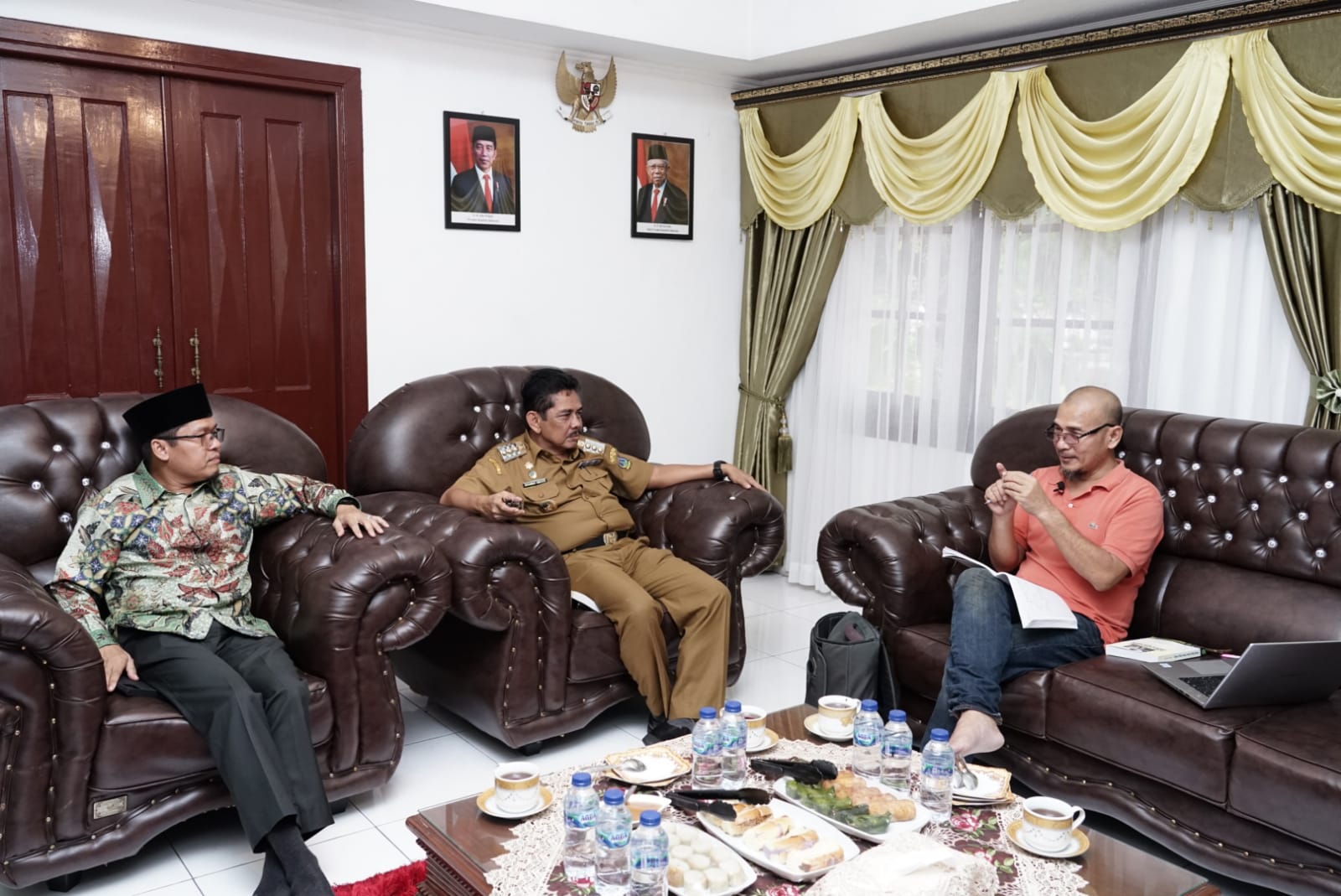 Pj Walikota Tebing Tinggi Didaulat Sebagai Salah Satu Narasumber Buku ” Jejak Jihad Ulama Sumut”