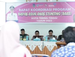 Percepat Menurunan Stunting, Pemko Tebing Tinggi Lakukan Program BAAS