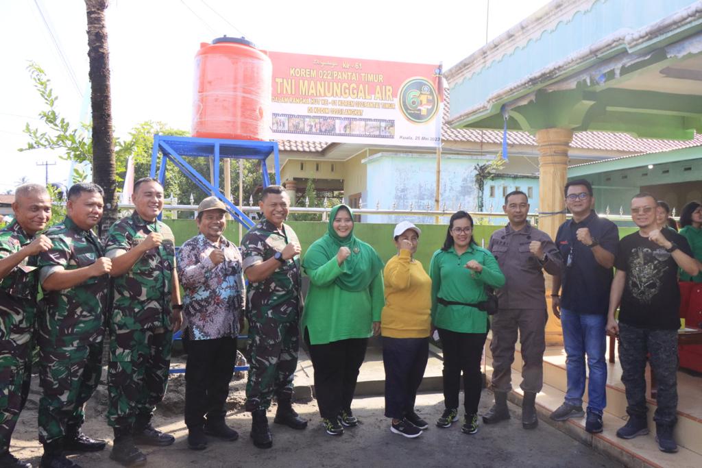pora Binjai Hadiri Perayaan HUT ke 61 Korem 022/PT