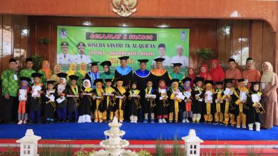 Sekdako Binjai Hadiri Wisuda TK Al Quran LPPTKA-BKPRMI Kota Binjai ke XXXI
