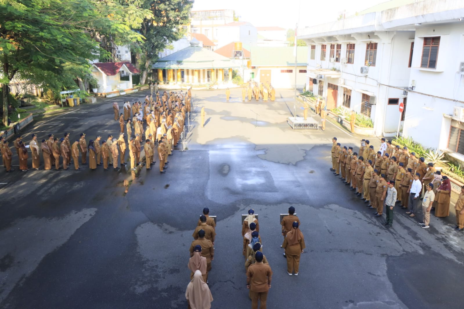 Apel Gabungan ASN dan Non ASN Kota Binjai