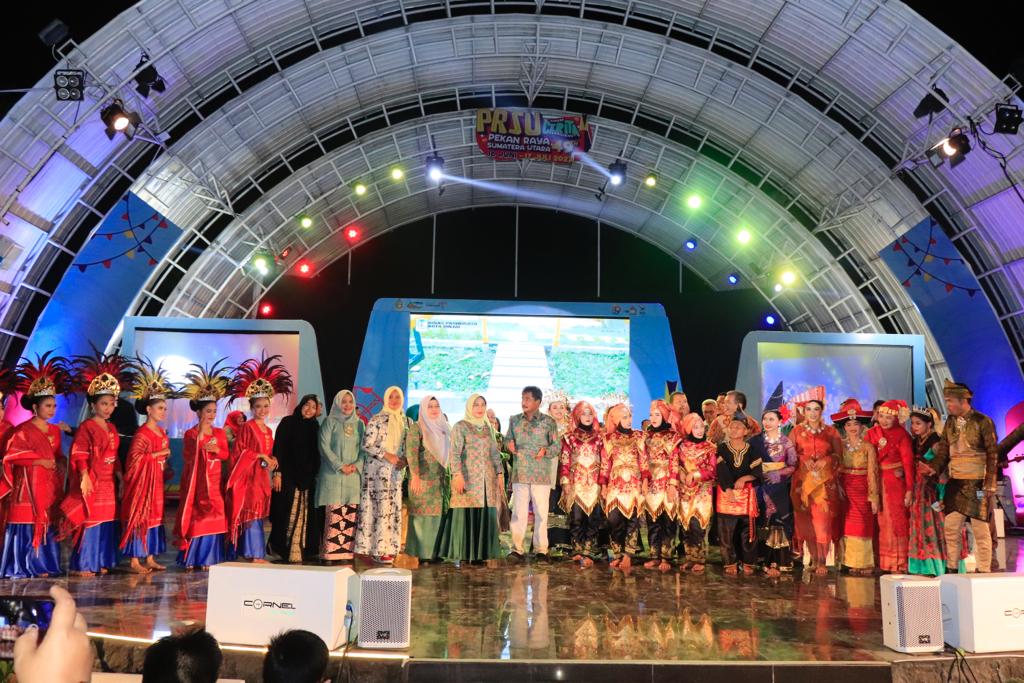 Wali Kota Buka Malam Kesenian Kota Binjai di PRSU ke 49
