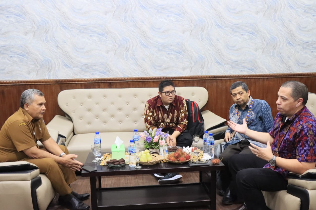 Bappeda Binjai Terima Kunjungan Kerja Deputi Bidang Riset dan Inovasi Daerah