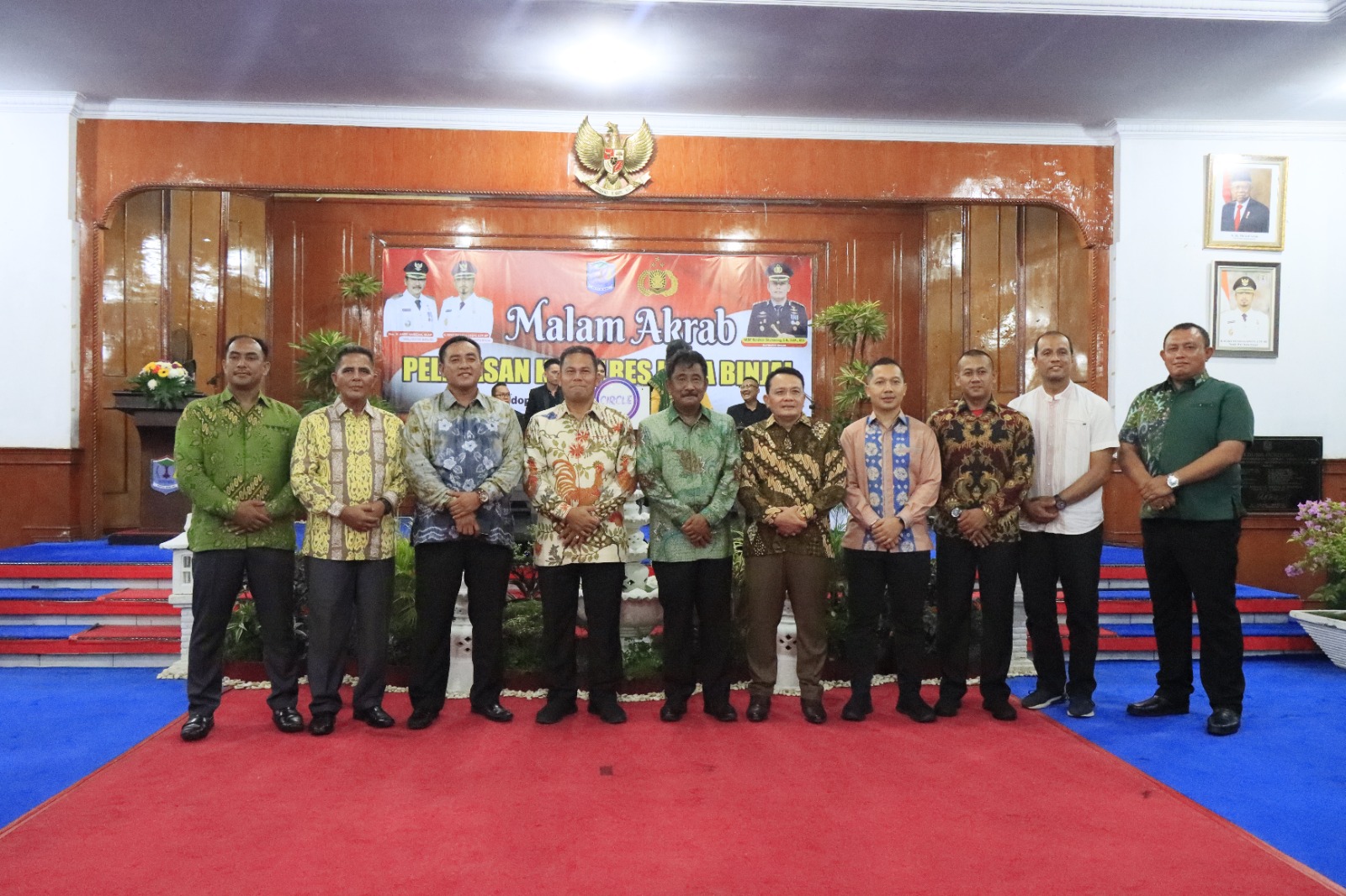 Malam Akrab Pelepasan Kapolres Kota Binjai