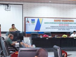 Pj. Wali Kota Tebing Tinggi Sampaikan Sejumlah Penghargaan Prestisius Dalam Rapat Paripurna Dprd