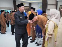 Syah Afandin Lantik 6 Pejabat Eselon II dan 5 Pejabat Fungsional