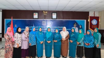 Pelantikan Ketua Tim Penggerak PKK Kelurahan di Kecamatan Binjai Utara