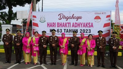 Kejaksaan Negeri Binjai Laksanakan Upacara Hari Bhakti Adhyaksa ke 63 Tahun
