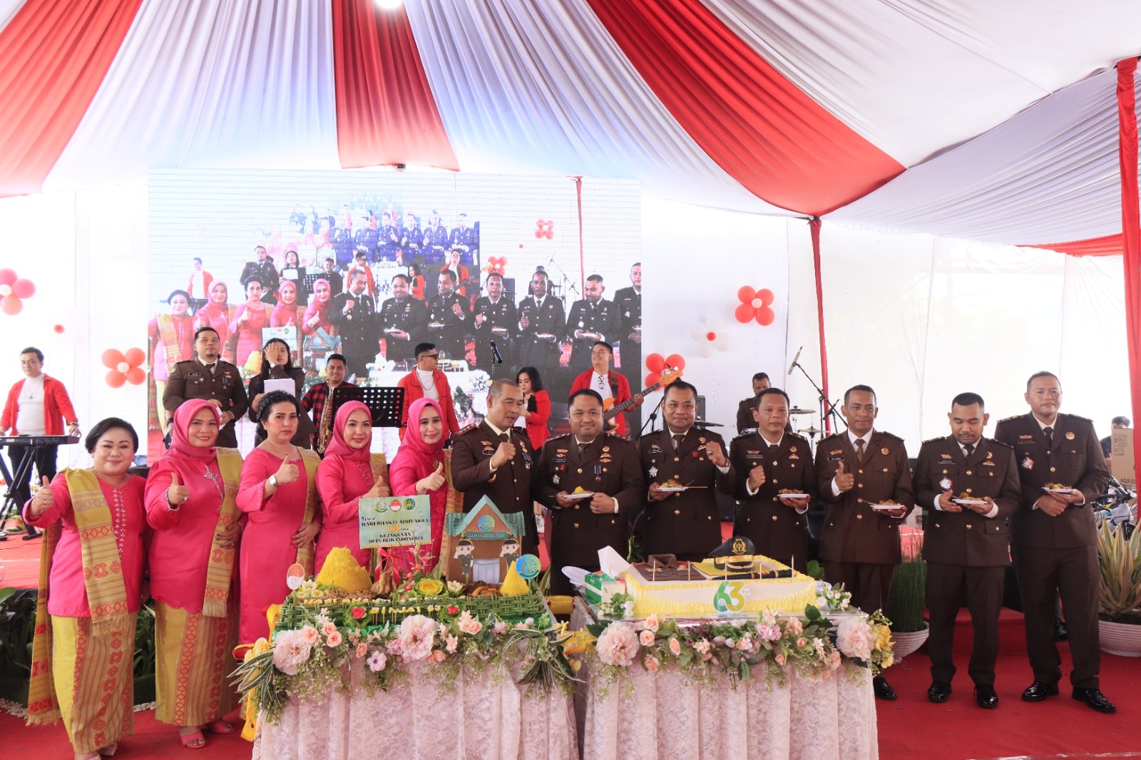 Syukuran Hari Bhakti Adhyaksa, Wali Kota Binjai Apresiasi Kinerja Kejari Binjai