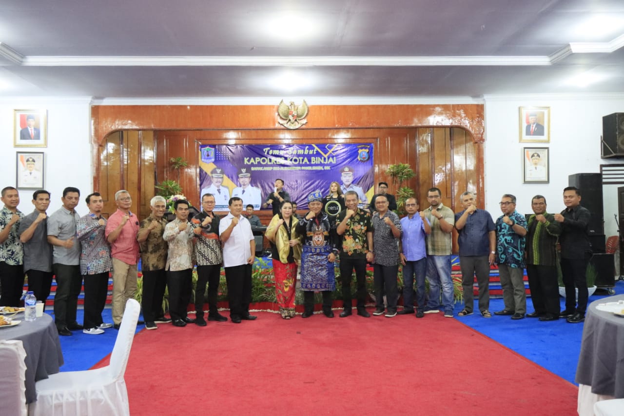 Temu Sambut Kapolres Kota Binjai, Wali Kota Binjai Harapkan Sinergitas Yang Baik Antar Instansi