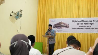 Wali Kota Binjai Harap Seluruh Pengurus Masjid Mampu Beradaptasi Dengan Digitalisasi dan Media Sosial
