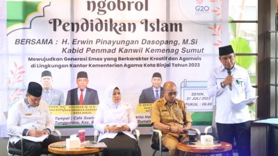 Forum Ngopi, Ajak Seluruh Lapisan Masyarakat Tingkatkan Mutu Pendidikan Agama Islam di Sekolah