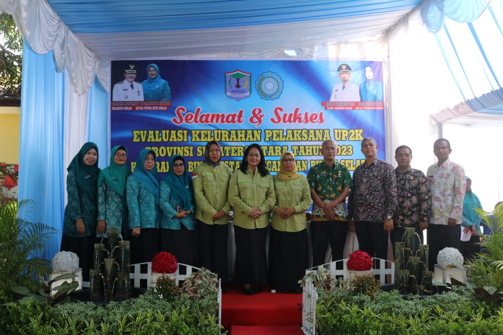 Evaluasi Kelurahan Pelaksana UP2K Tk. Provinsi Sumatera Utara Tahun 2023 di Kota Binjai