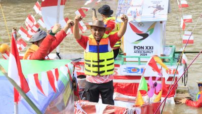 Semarak HUT RI Ke 78, Pemko Binjai Gelar Lomba Rakit Hias